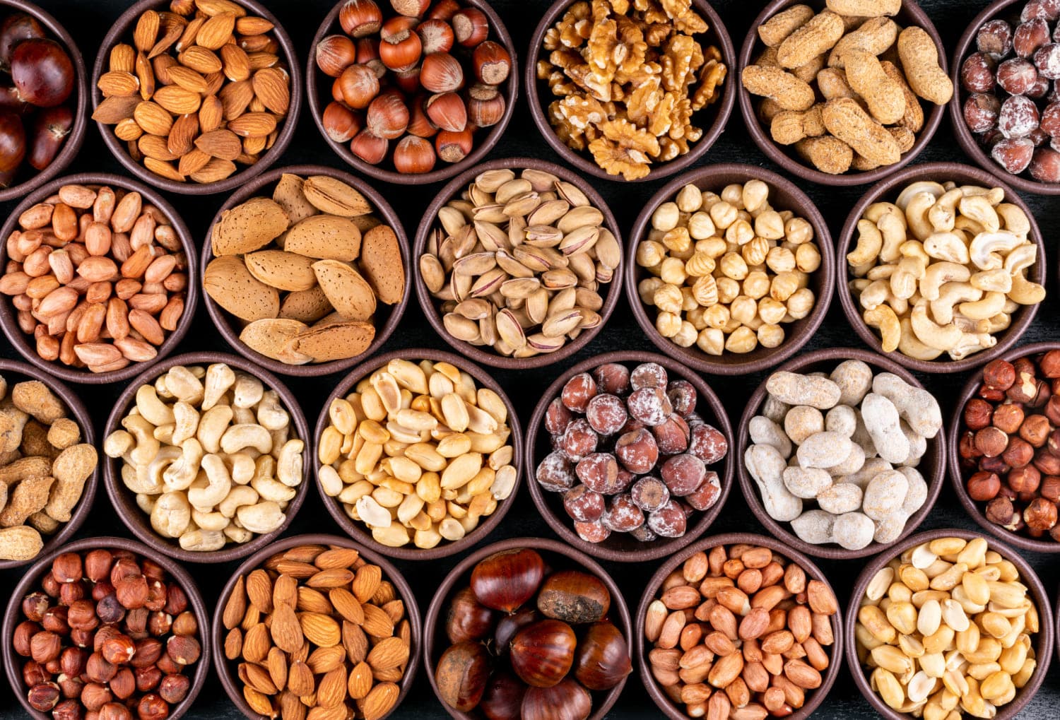 Dry Fruits, Nuts, & Seeds background