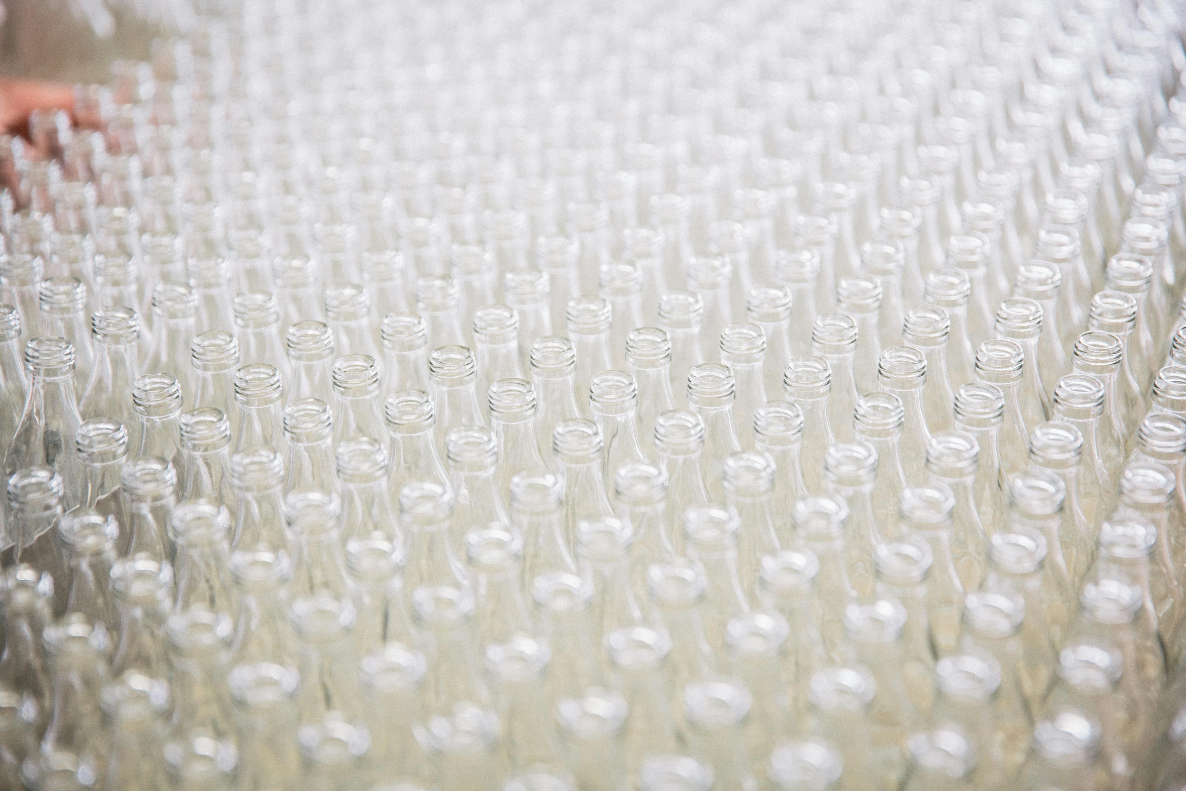 Glass Packaging background
